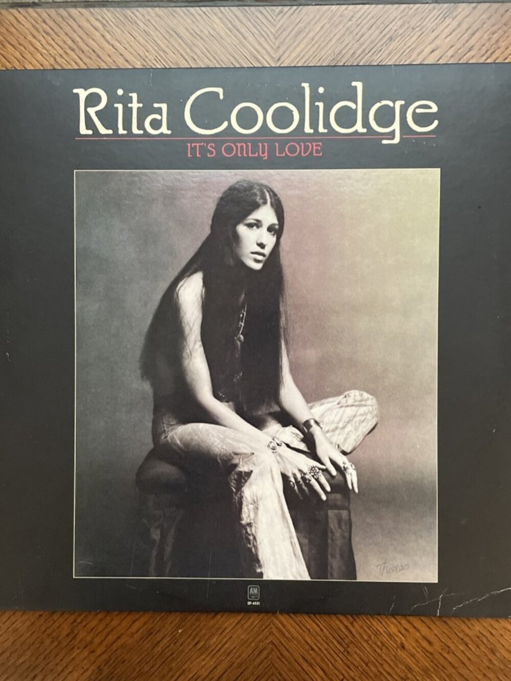 RITA COOLIDGE Its Only Love 1975 1st Pressing SP-4531 TESTED CLEANED GRADED